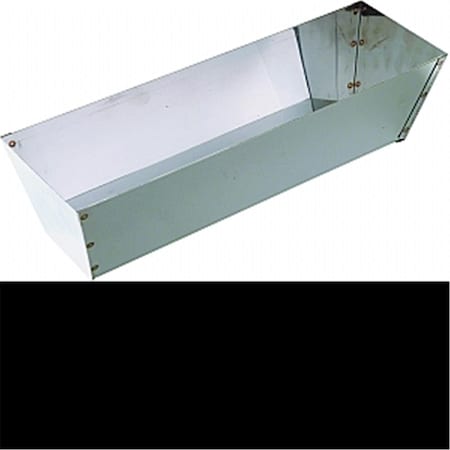 HYDE INDUSTRIAL BLADE SOLUTIONS 9072 12 in. Stainless Mud Pan With Spot Weld Seams 15565